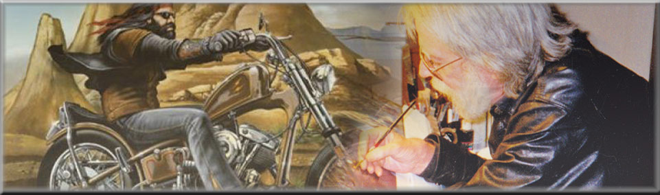 David Mann Collection 50 Masterpieces Motorcycle Art From Easyriders No 2  Artist for sale online